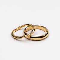 Stackable Ring Set - Luna-5-Gold-State of Style