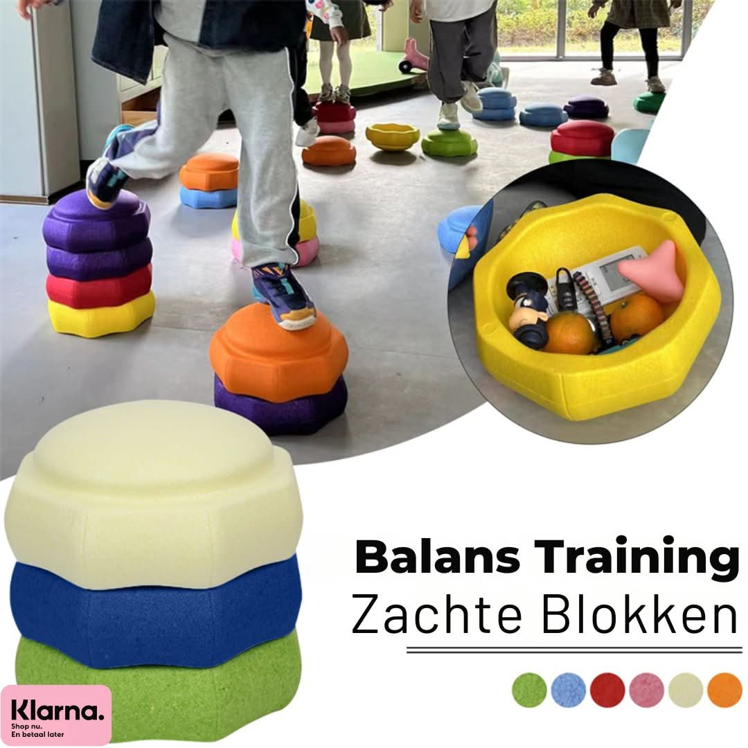 Stackable Stepping Stones for Creative Play and Balance - StepJoy-Red-State of Style