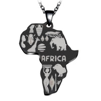 Stainless Steel CoolChain Necklace for Women-Black 2-State of Style