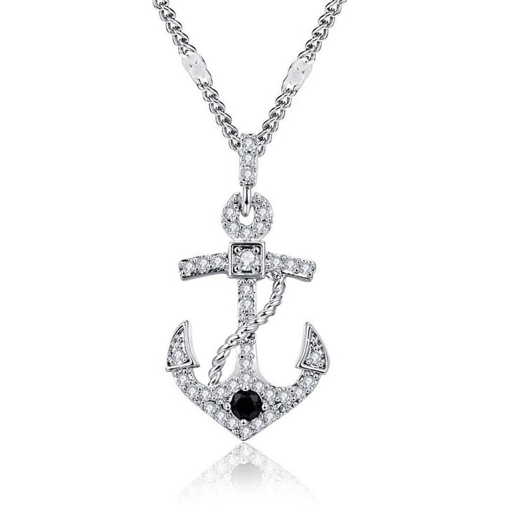 Stainless Steel CoolChain Necklace for Women-Black-State of Style