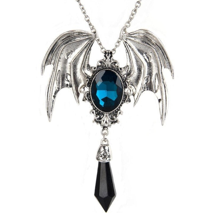 Stainless Steel CoolChain Necklace for Women-Blue-State of Style