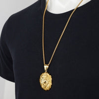 Stainless Steel CoolChain Necklace for Women-Gold-State of Style