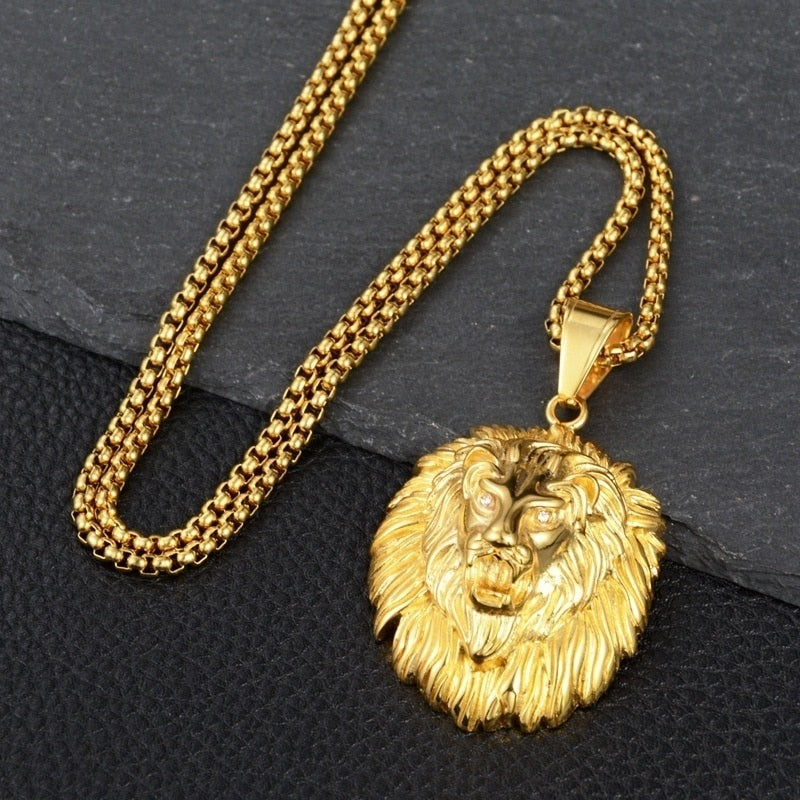 Stainless Steel CoolChain Necklace for Women-Gold-State of Style