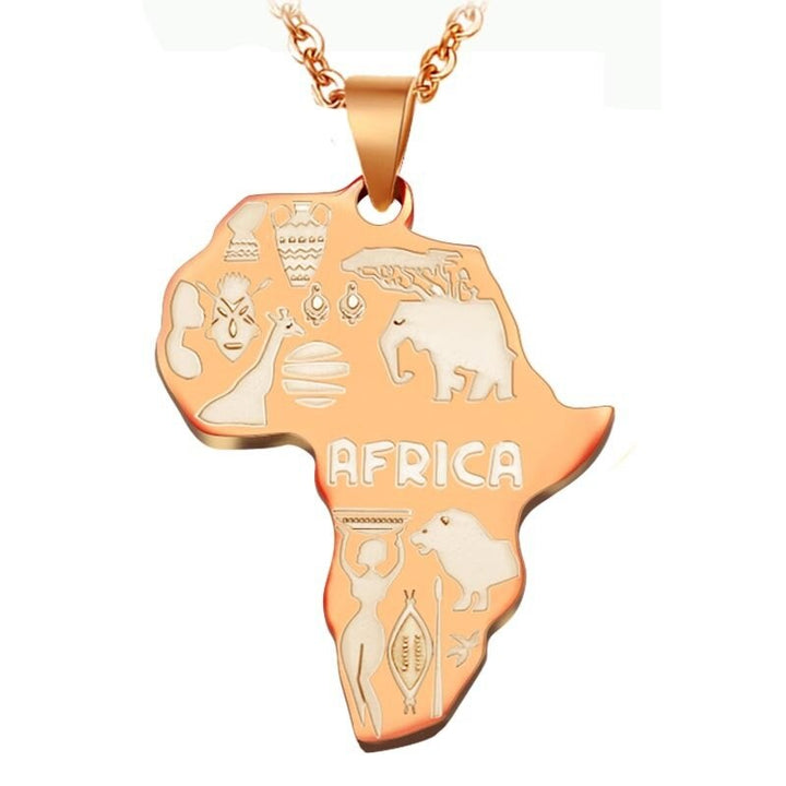 Stainless Steel CoolChain Necklace for Women-Rose Gold-State of Style
