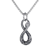 Stainless Steel CoolChain Necklace for Women-Silver 10-State of Style