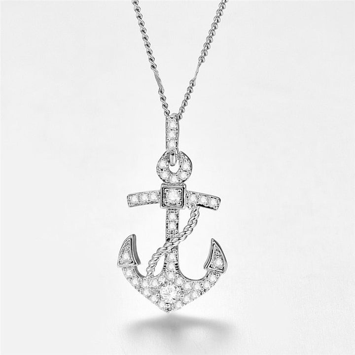 Stainless Steel CoolChain Necklace for Women-White-State of Style