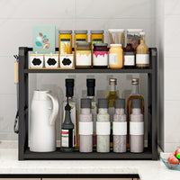Stainless Steel Countertop Spice Rack - Mara-Brown-State of Style