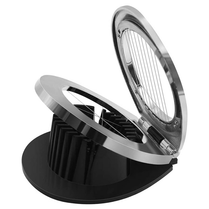 Stainless Steel Egg Slicer – 3 Cutting Styles for Quick Preparation!-State of Style