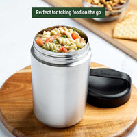 Stainless Steel Food Warmer Container with Handle - WarmCarry-Grey-State of Style