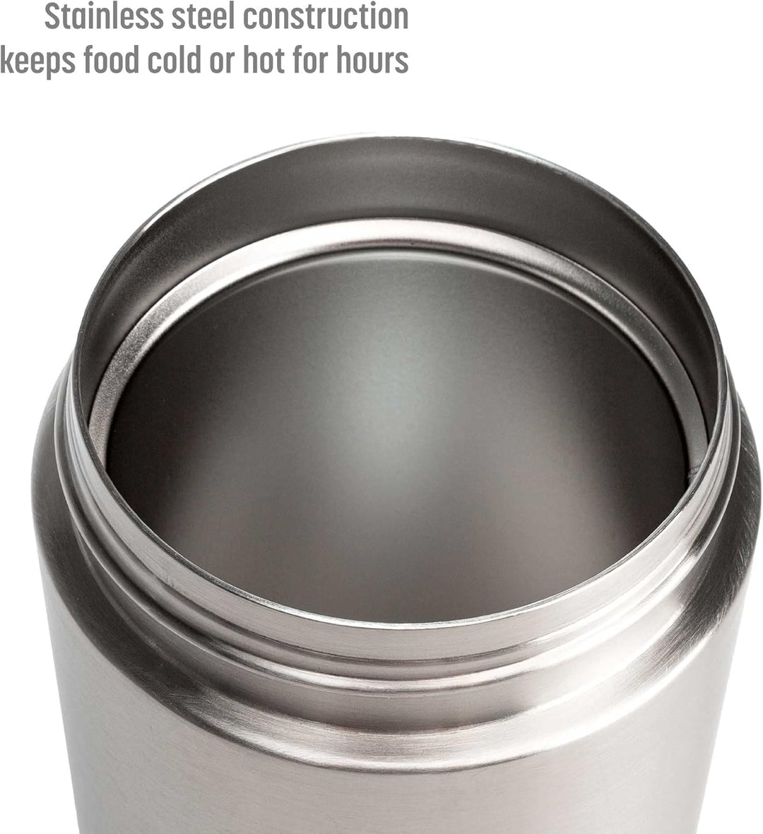 Stainless Steel Food Warmer Container with Handle - WarmCarry-Grey-State of Style