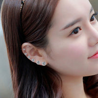 Stainless Steel Stud Earrings | Hypoallergenic-White - 1 pair-.2cm-State of Style