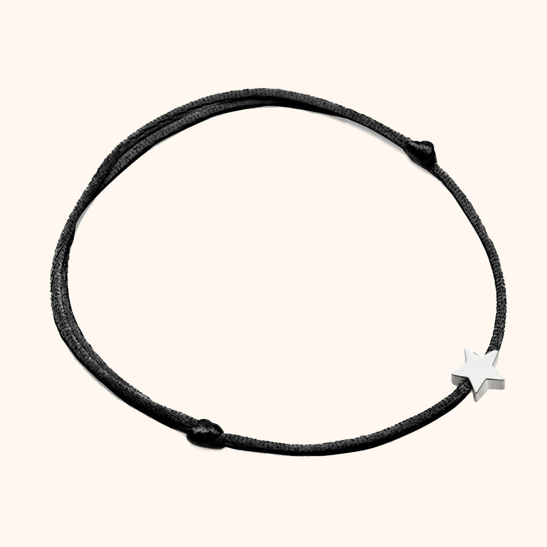 Star Bracelet - Stella-Black-Silver-State of Style