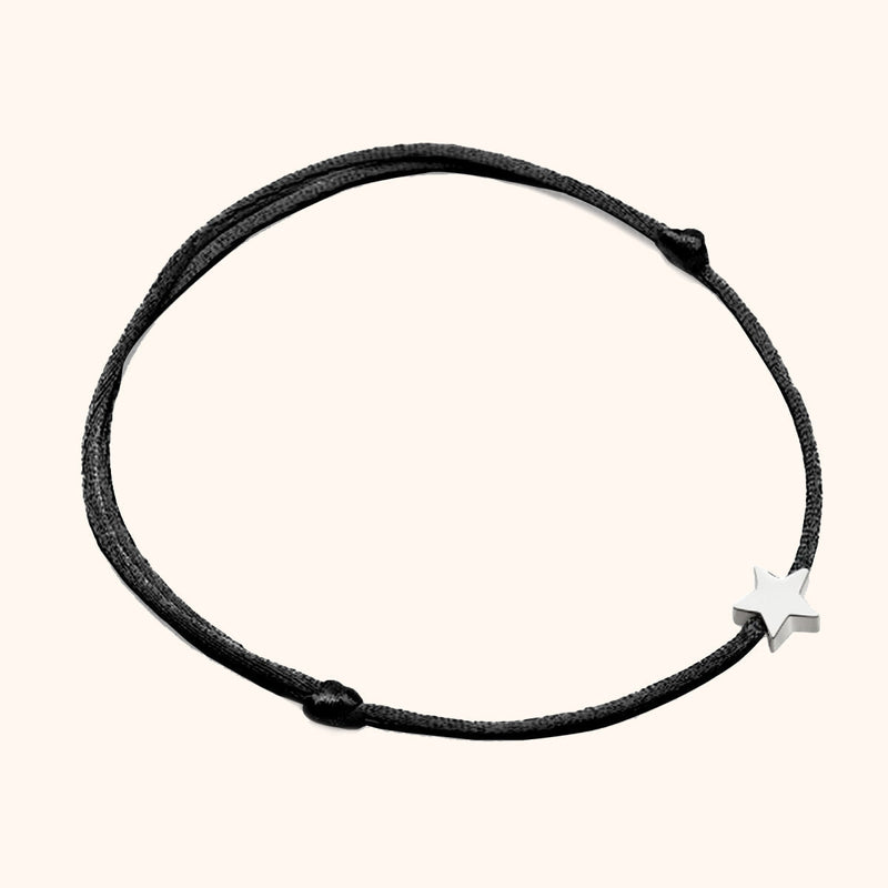 Star Bracelet - Stella-Black-Silver-State of Style