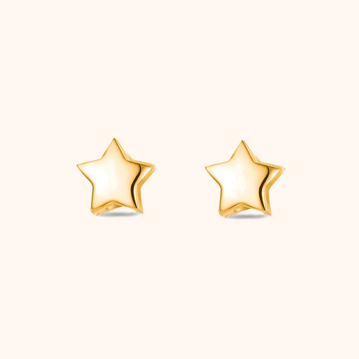 Star Earrings - Luna-Gold-State of Style