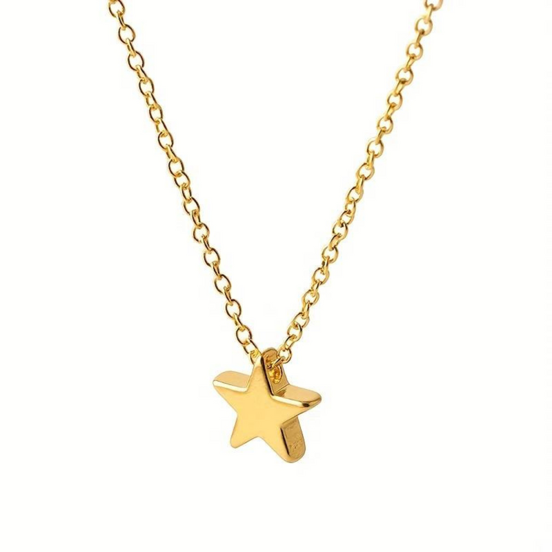 Star Necklace of Luck - Lyra-Gold-State of Style