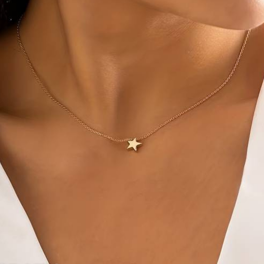 Star Necklace of Luck - Lyra-Gold-State of Style
