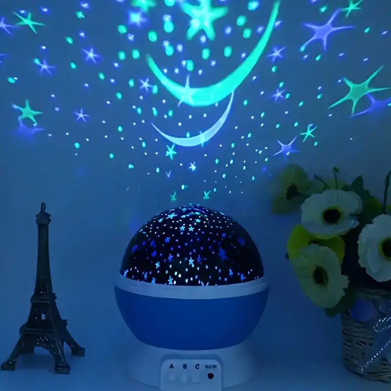 Star Projector Night Light - Luna-Blue-State of Style