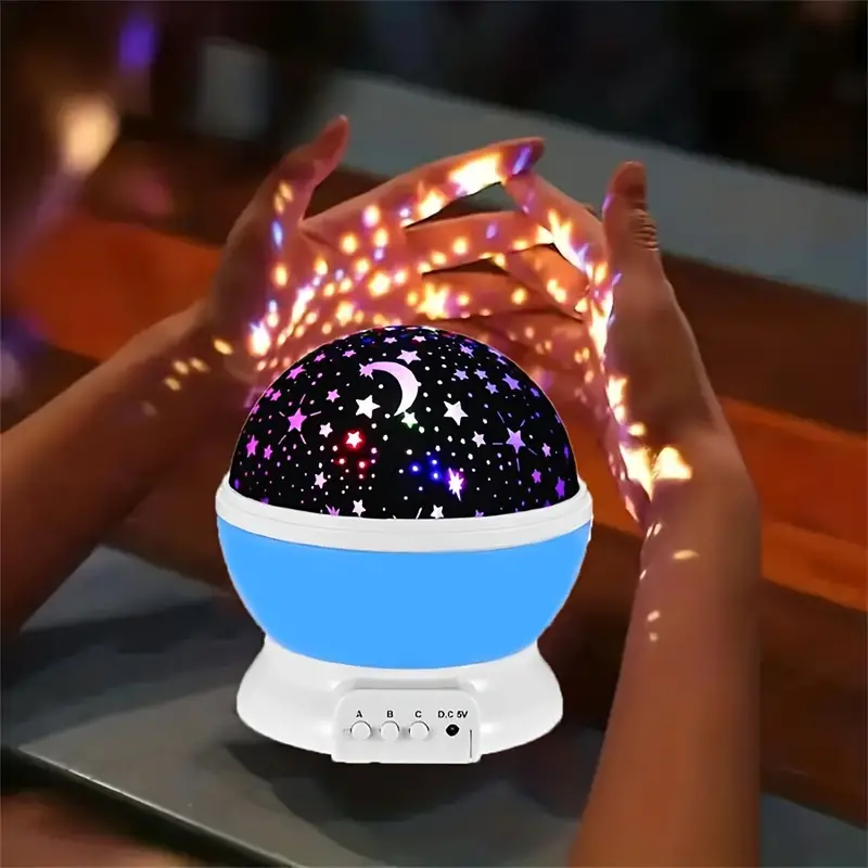 Star Projector Night Light - Luna-Blue-State of Style