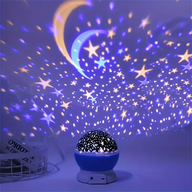 Star Projector Night Light - Luna-Blue-State of Style