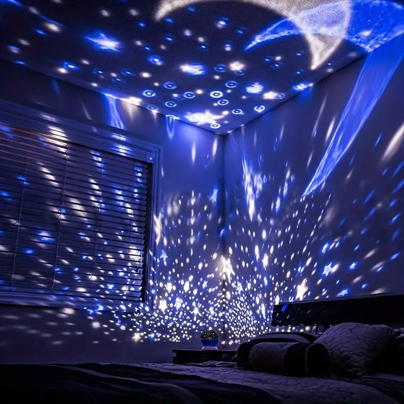 Star Projector Night Light - Luna-Blue-State of Style