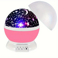 Star Projector Night Light - Luna-Pink-State of Style