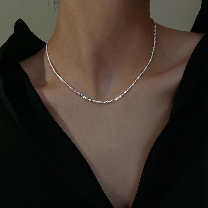 Starlight Necklace Silver Set | Elegant Jewellery-State of Style