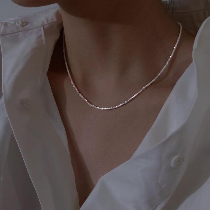 Starlight Necklace Silver Set | Elegant Jewellery-State of Style