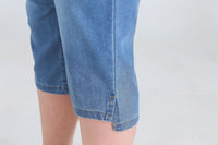 Stay Cool in Plus-Size High-Waisted Summer Shorts!-Sky Blue-2XL-State of Style