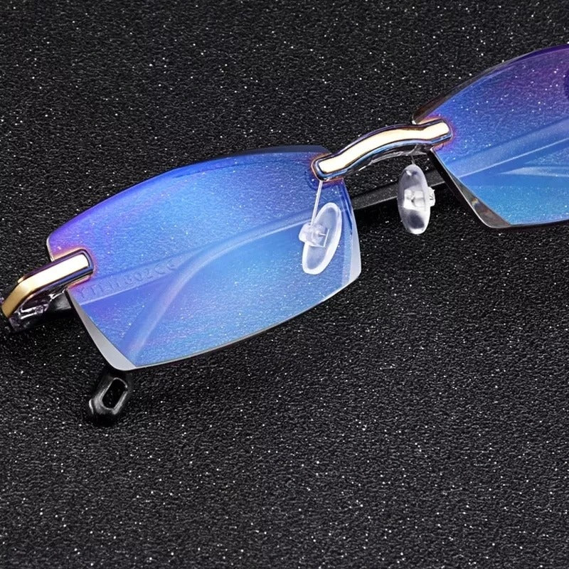 SteadySight Multifocal Reading Glasses (Buy 1, Get 1 Free)-Black (2x)-+1.00-State of Style