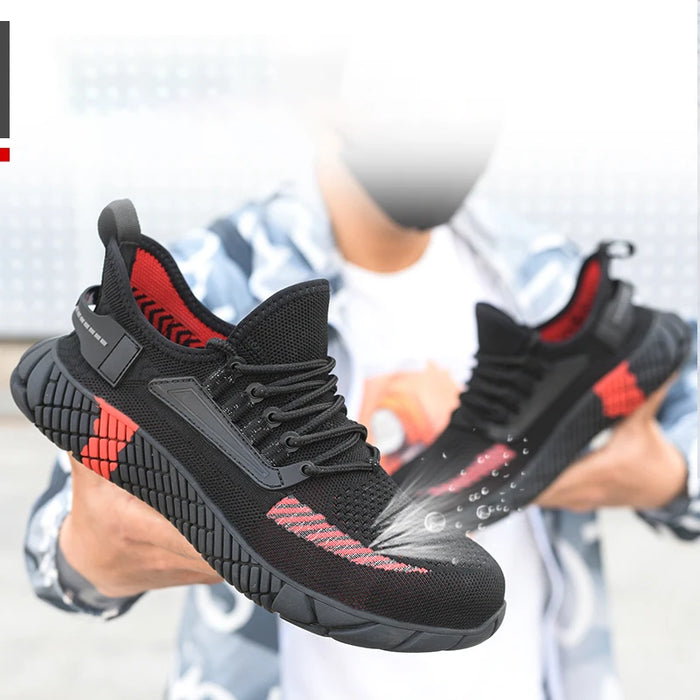 Steel Toe Work Shoes for Men – Dario-Black-5-State of Style