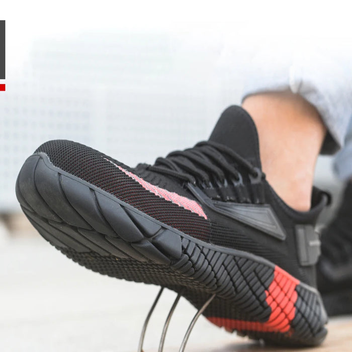 Steel Toe Work Shoes for Men – Dario-Black-5-State of Style