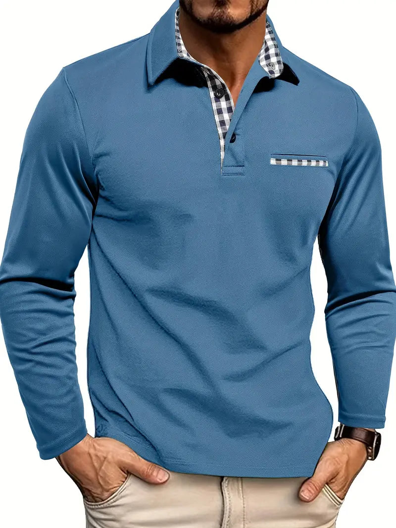 Long Sleeve Polo – Victor