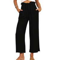 Stephanie Linen Pants – Luxurious & Comfortable-Black-XS-State of Style
