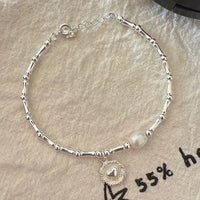 Sterling Silver Bamboo Bead Knot Bracelet | Elegant & Durable Jewellery-State of Style