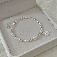 Sterling Silver Bamboo Bead Knot Bracelet | Elegant & Durable Jewellery-State of Style