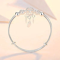 Sterling Silver Dreamcatcher Bracelet | Protection & Positivity Ensemble-State of Style