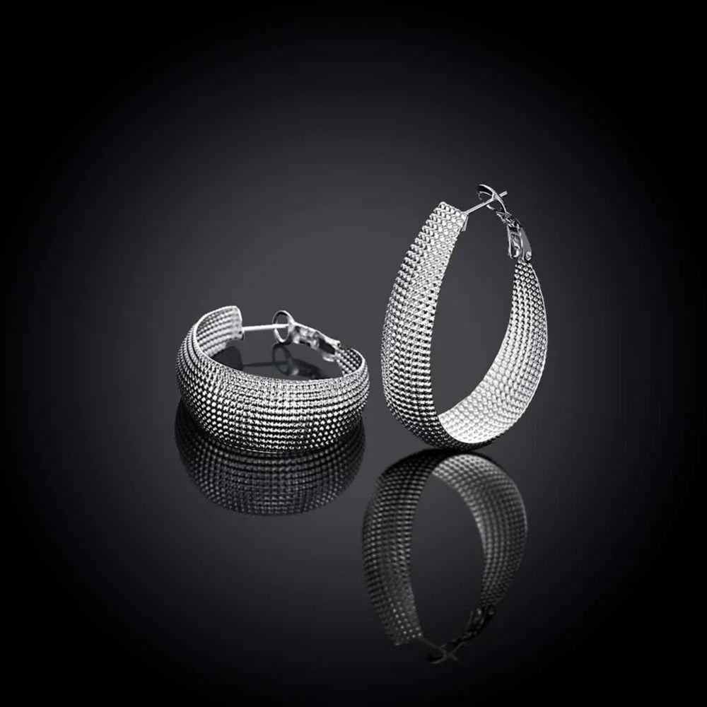 Sterling Silver European Earrings | Elegant & Timeless-State of Style