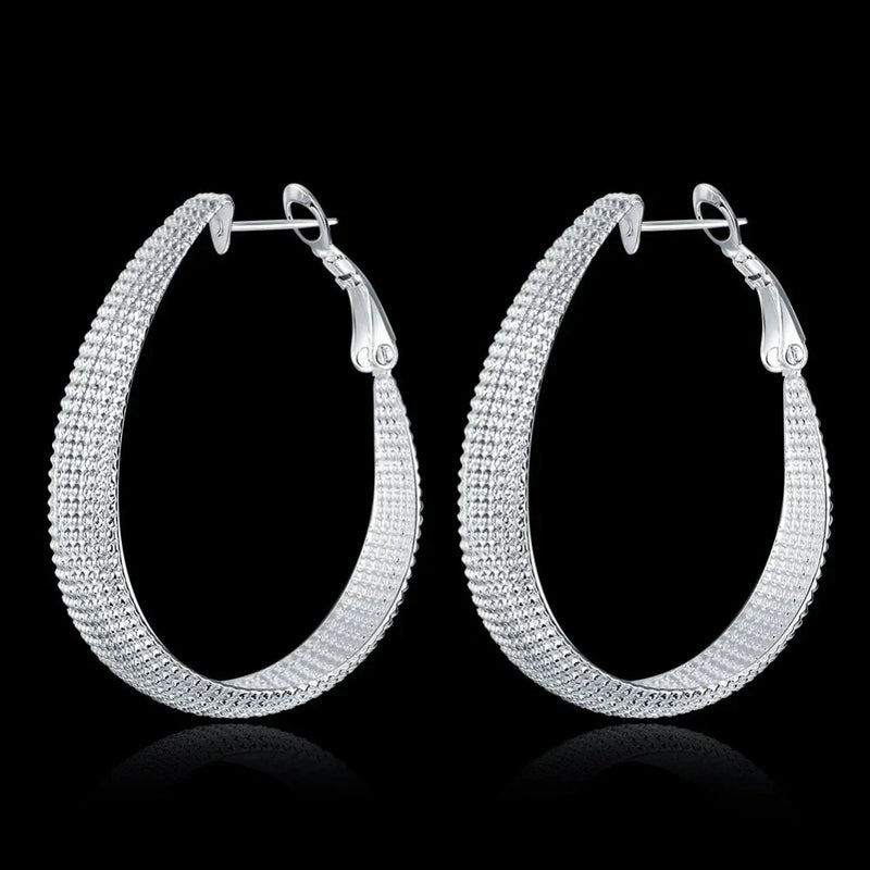 Sterling Silver European Earrings | Elegant & Timeless-State of Style