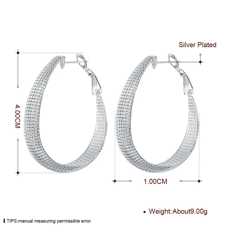 Sterling Silver European Earrings | Elegant & Timeless-State of Style