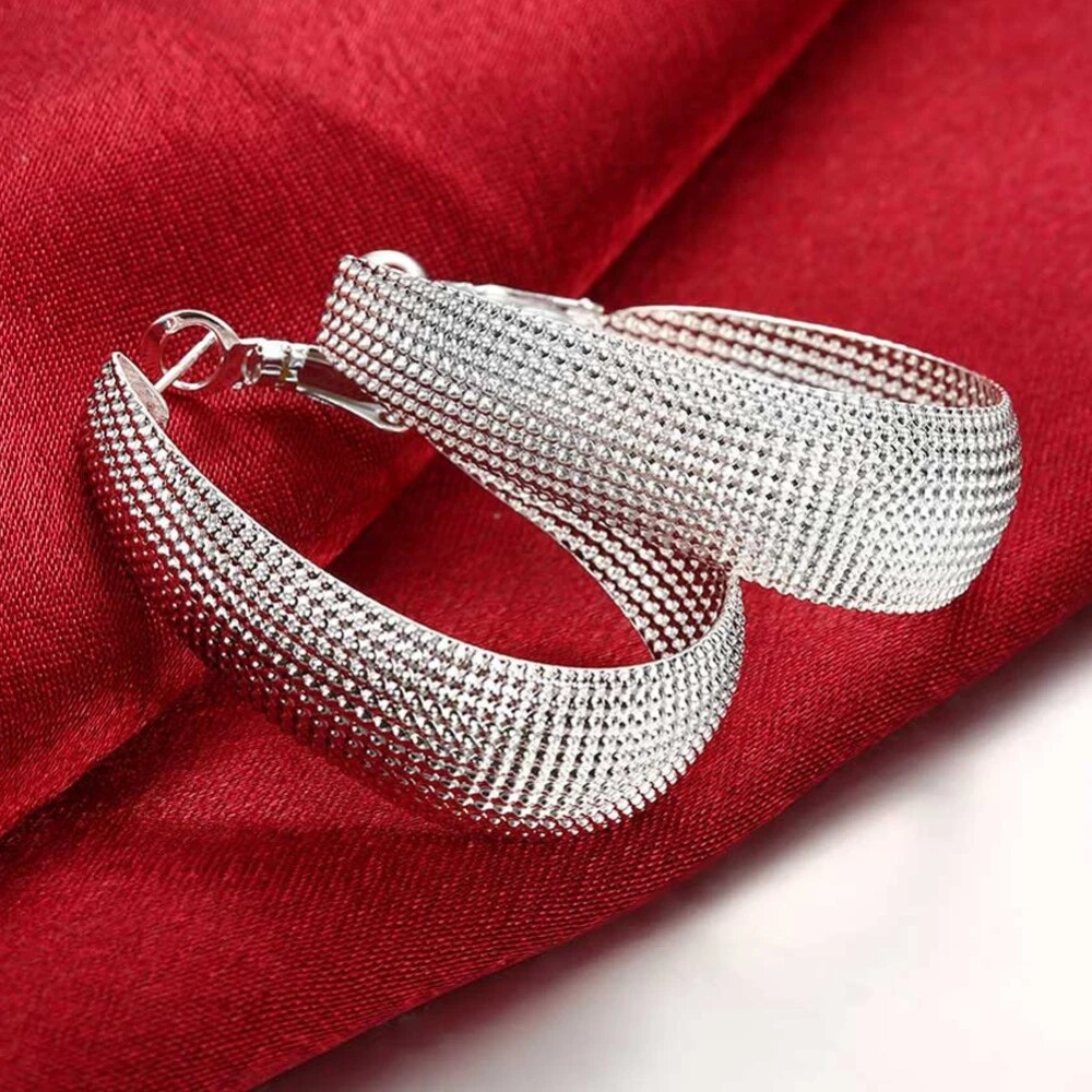 Sterling Silver European Earrings | Elegant & Timeless-State of Style
