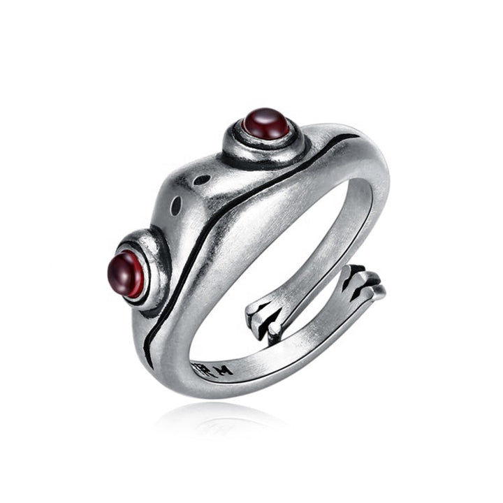 Sterling Silver Frog Toe Ring | Animal Design | 925 Jewellery-State of Style