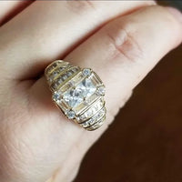 Sterling Silver Ring | Adjustable | Elegant Design-7 (Circumference 5.44 cm | Diameter 1.73 cm)-State of Style