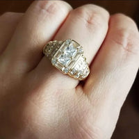 Sterling Silver Ring | Adjustable | Elegant Design-7 (Circumference 5.44 cm | Diameter 1.73 cm)-State of Style