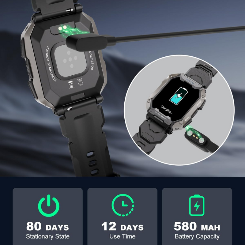 Steven Military Tactical Smartwatch-State of Style