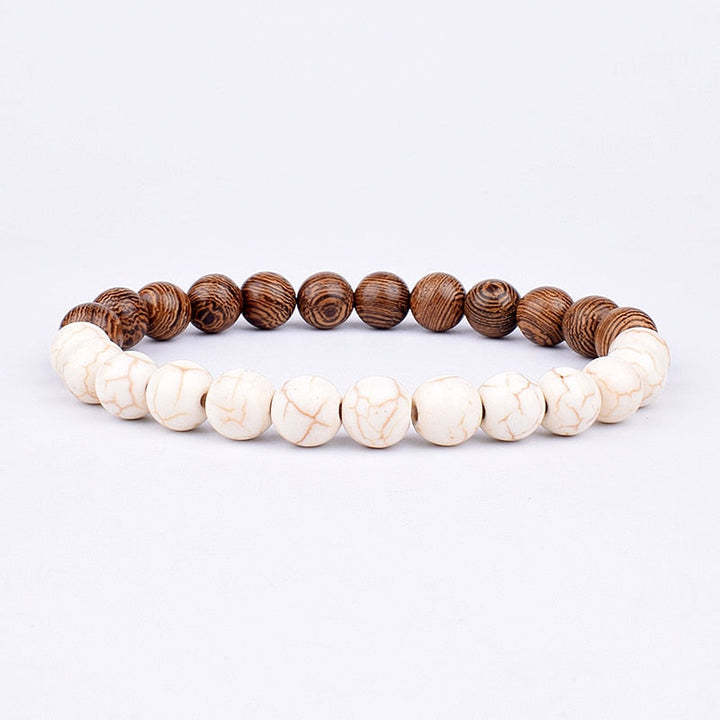 Stone Bracelet | Natural Gemstone Jewellery | Women's Fashion Accessory-Mega Black-S-17cm-State of Style