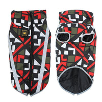 StormGuard Waterproof Winter Dog Coat-Red Check-XS-State of Style