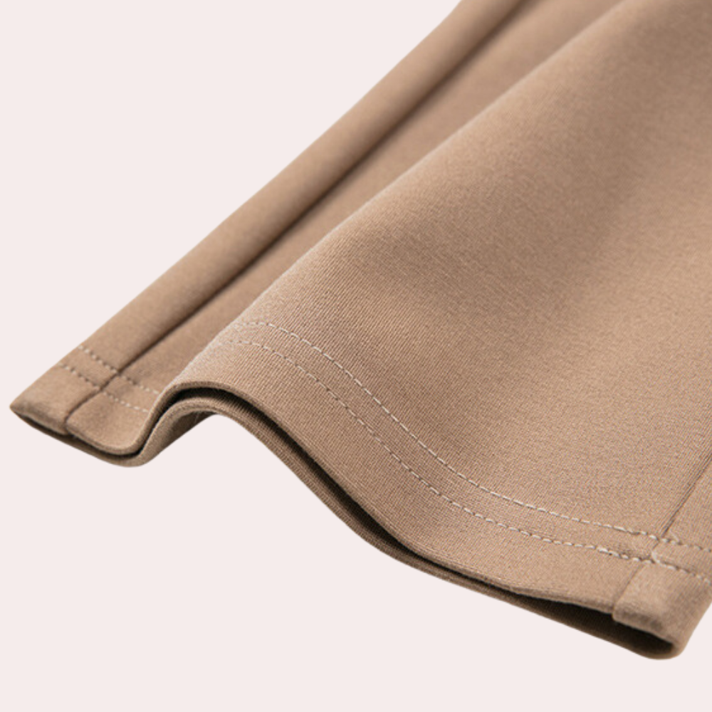 Straight Ladies' Trousers with Timeless Design - Celeste-Dark blue-XS-State of Style