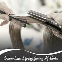 Straightening Comb – Blow Dry Comb for Effortless Hair Styling-Black-State of Style