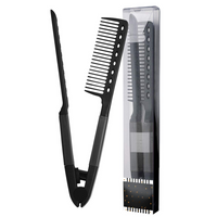 Straightening Comb – Blow Dry Comb for Effortless Hair Styling-Black-State of Style