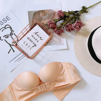 Strapless push-up bra with lifting effect – buy 1, get 1 free – Elina-Beige-10-A-State of Style